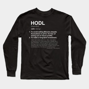 HODL Long Sleeve T-Shirt